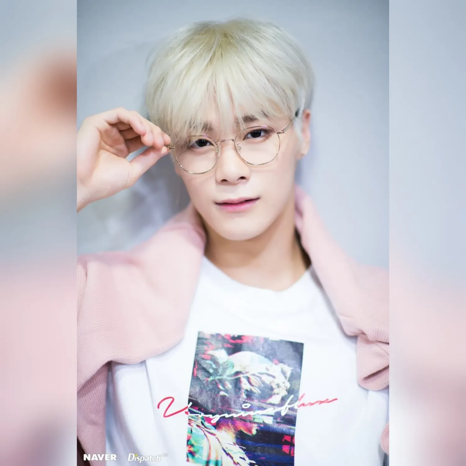 A moment captured by Moonbin (ASTRO)'s fan