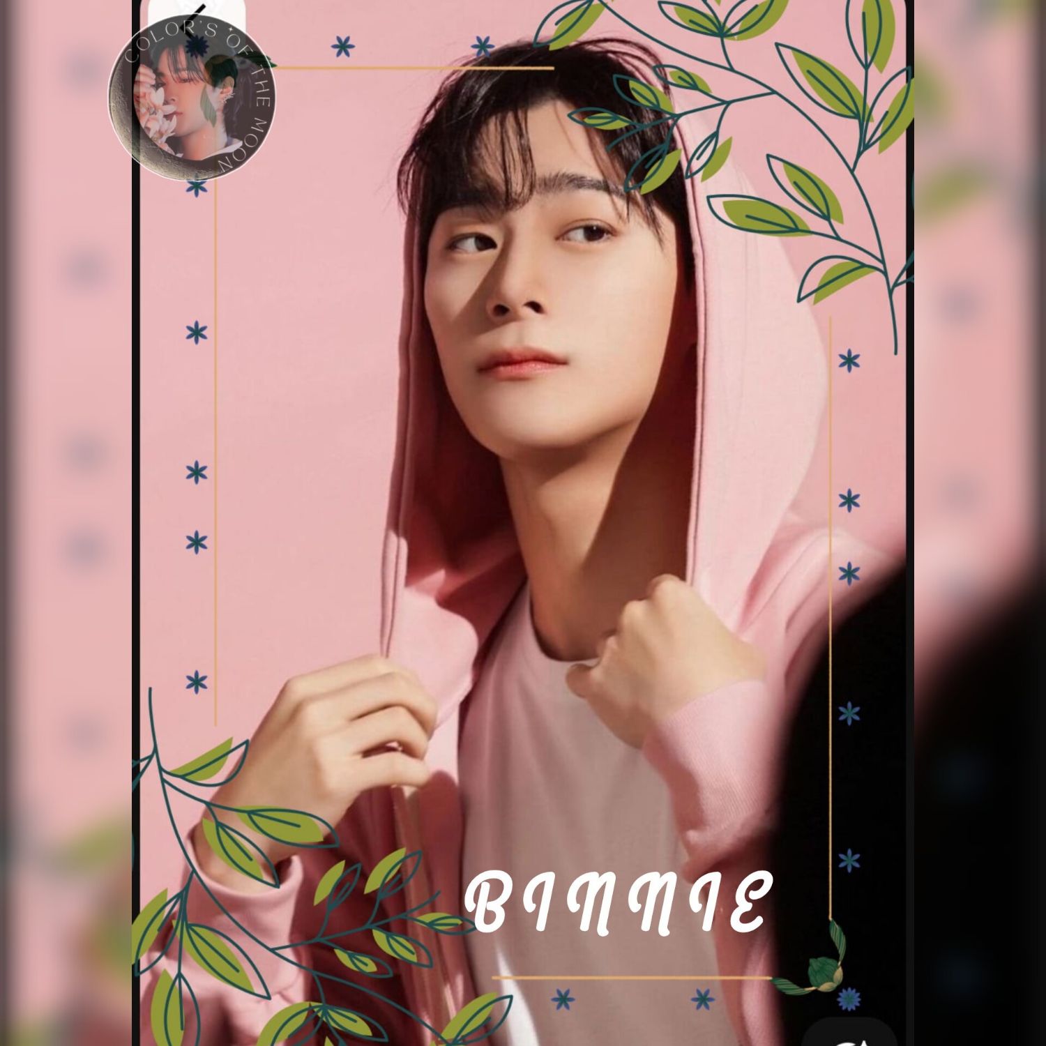 A moment captured by Moonbin (ASTRO)'s fan