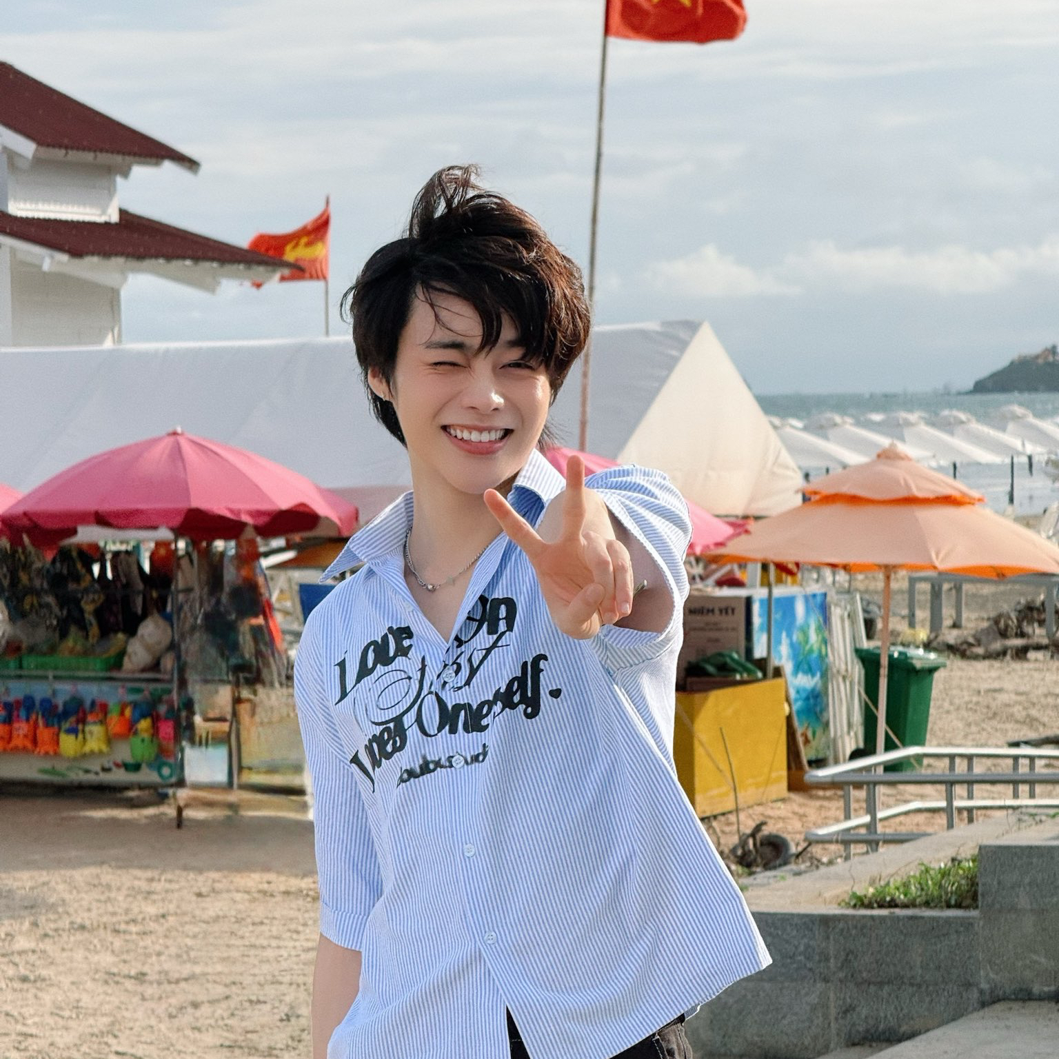 Foto terbaru Hanbin (TEMPEST)