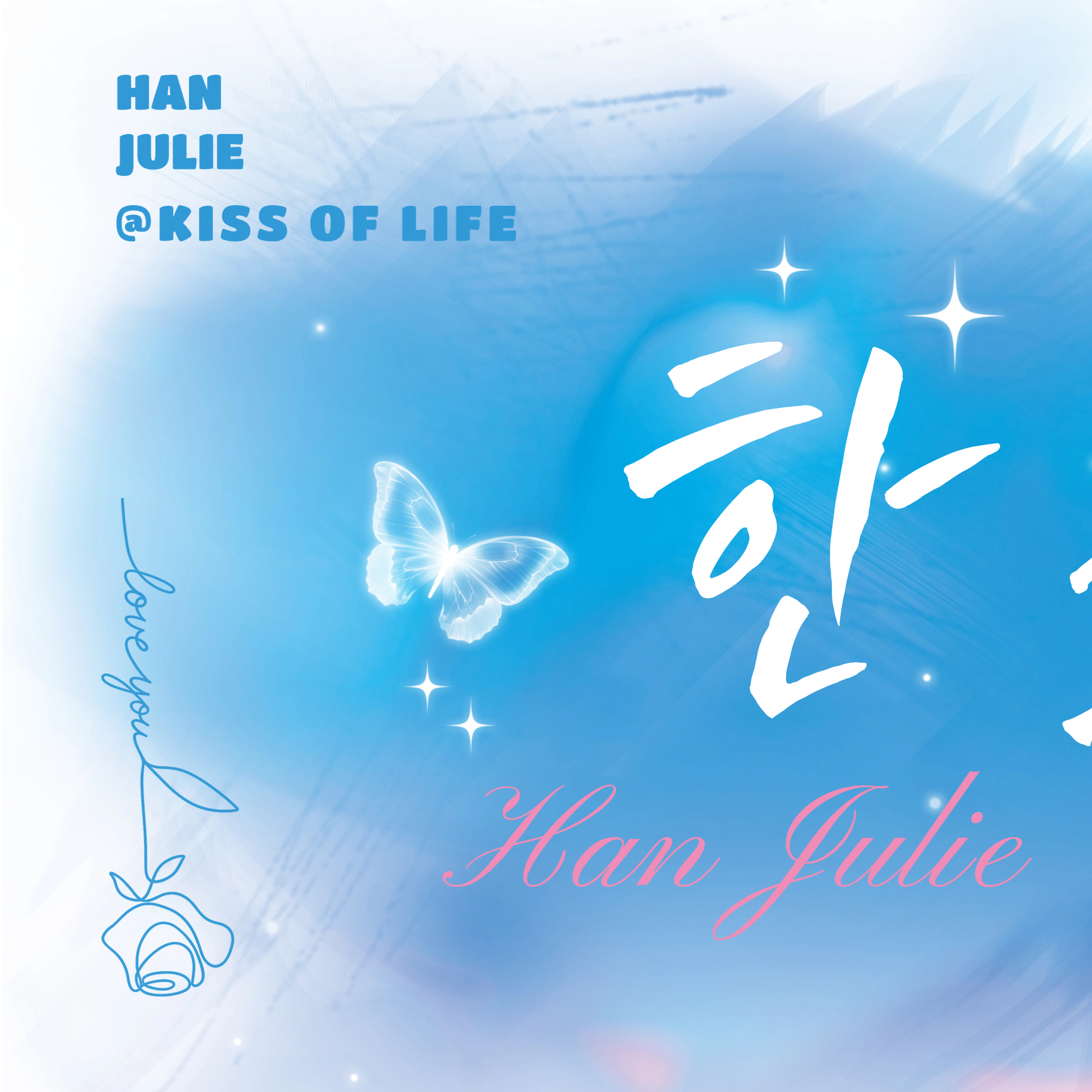 A moment captured by Julie (KISS OF LIFE)'s fan