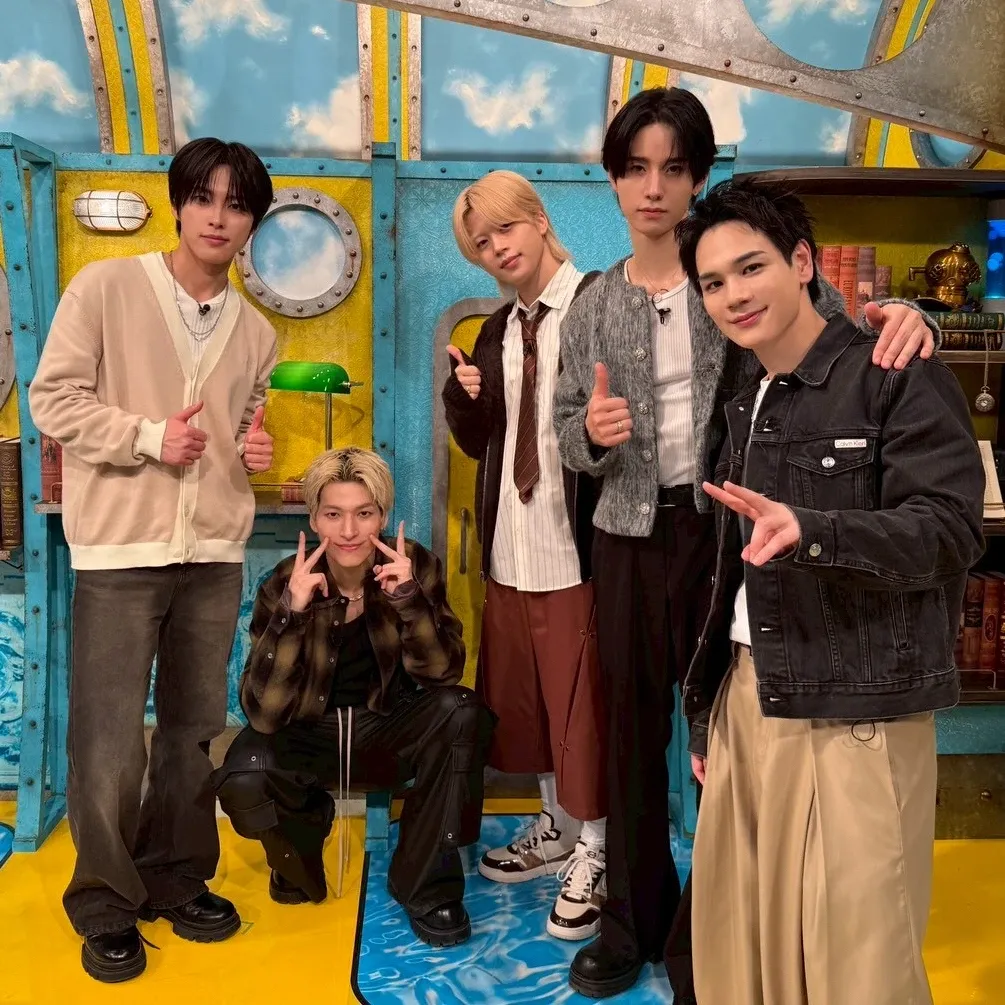 Recent activity shot of Mamehara Issei (JO1)