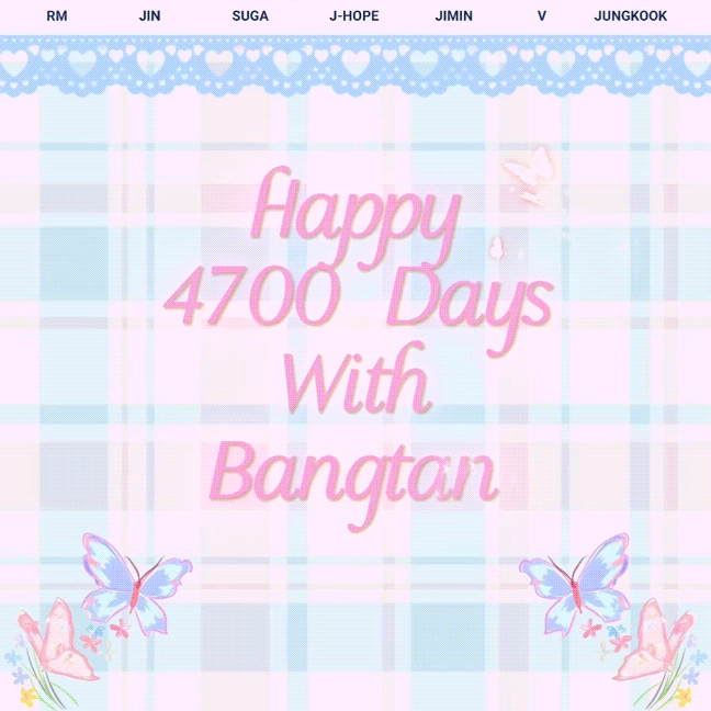 Recent activity shot of BTS