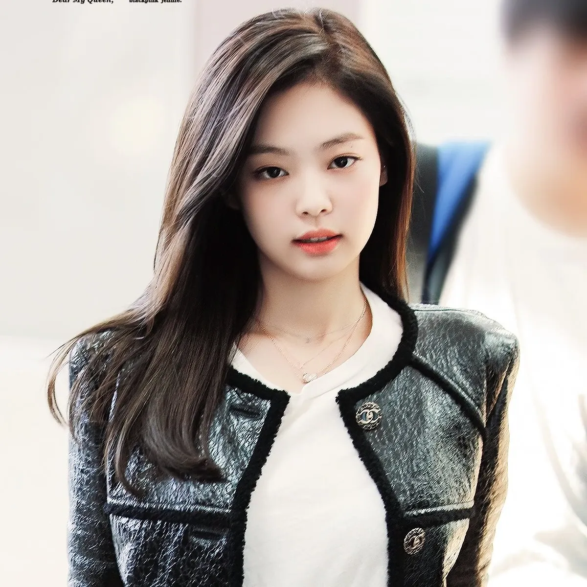 A moment captured by Jennie (BLACKPINK)'s fan