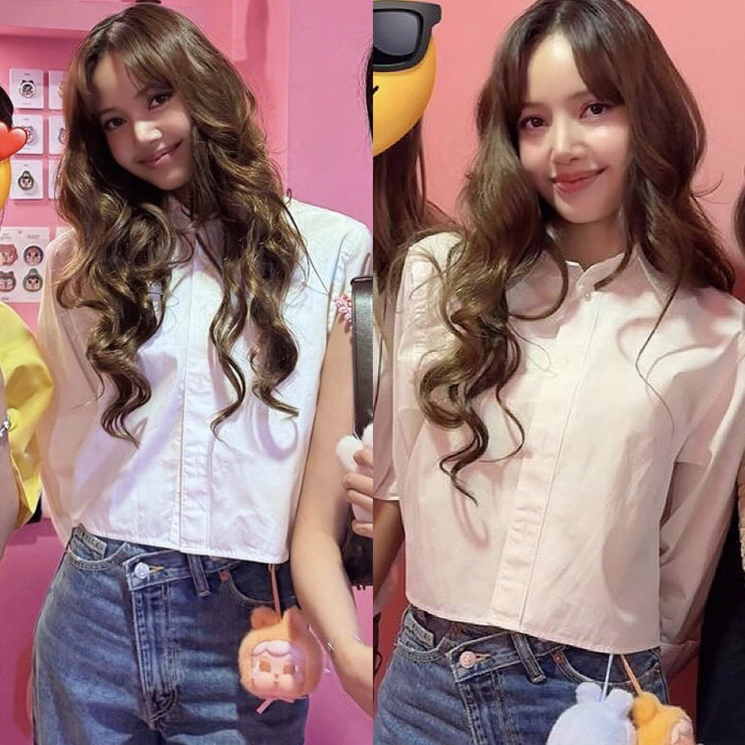 Momen yang diabadikan oleh penggemar Lisa (BLACKPINK)