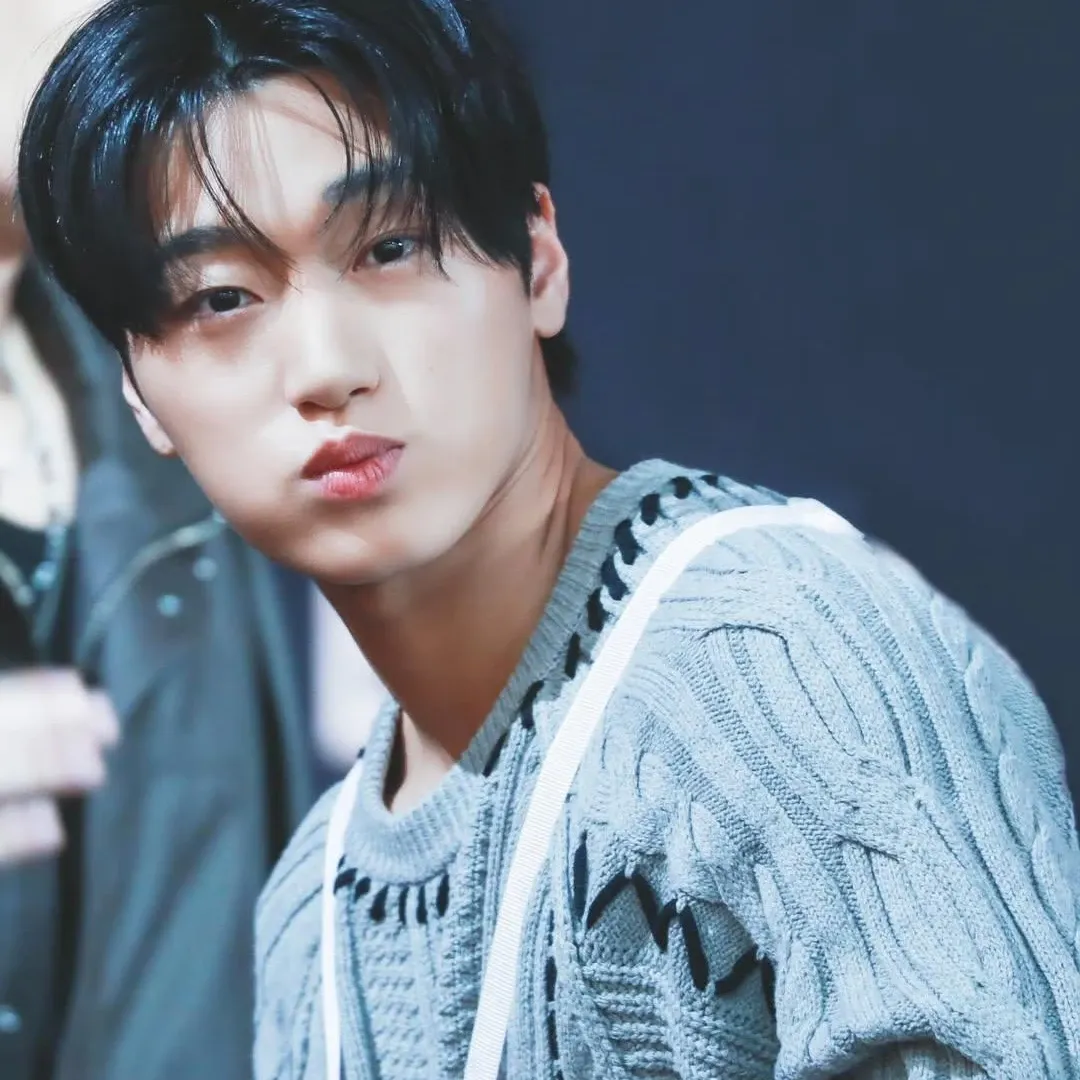 A moment captured by San (ATEEZ)'s fan