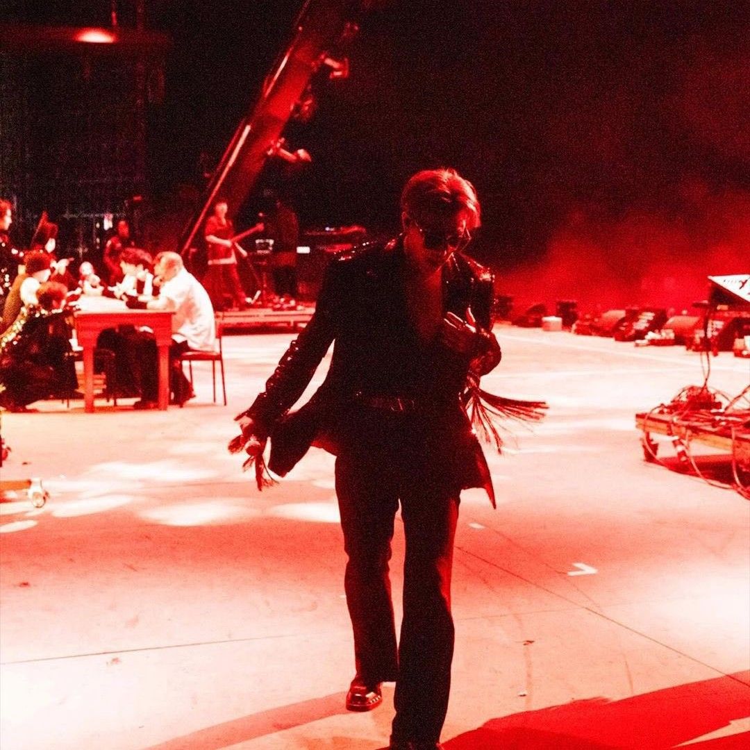 Recent activity shot of Hongjoong (ATEEZ)