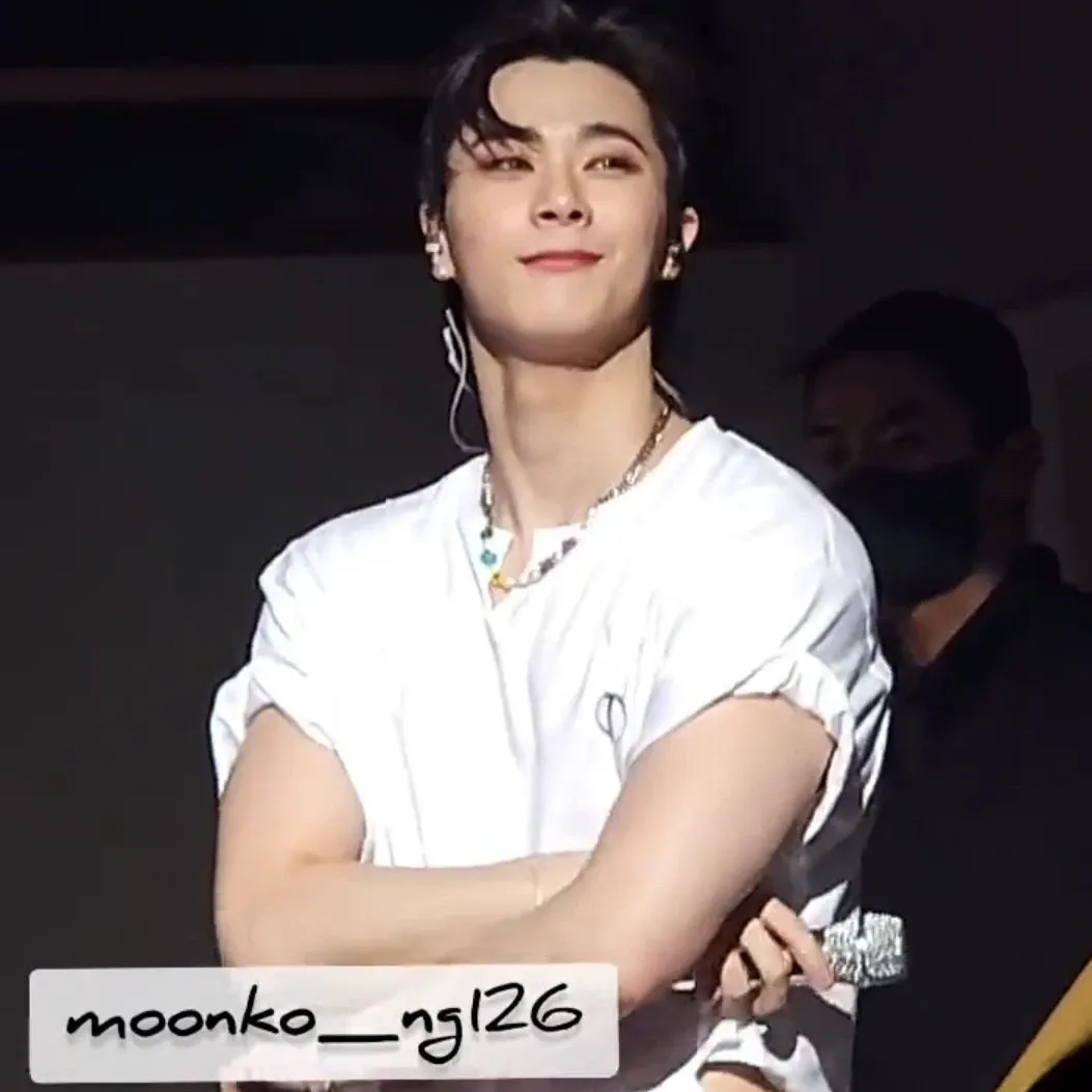 Recent activity shot of Moonbin (ASTRO)