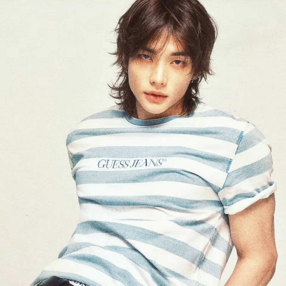 Latest photo of Hyunjin (Stray Kids)