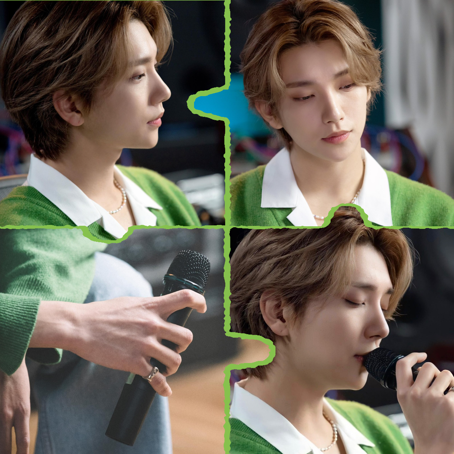 A moment captured by Joshua (SEVENTEEN)'s fan