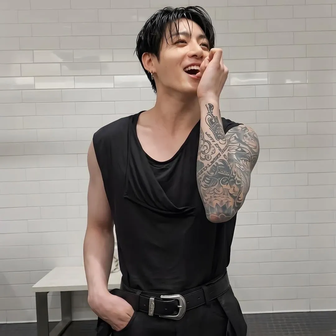 A moment captured by Jungkook (BTS)'s fan