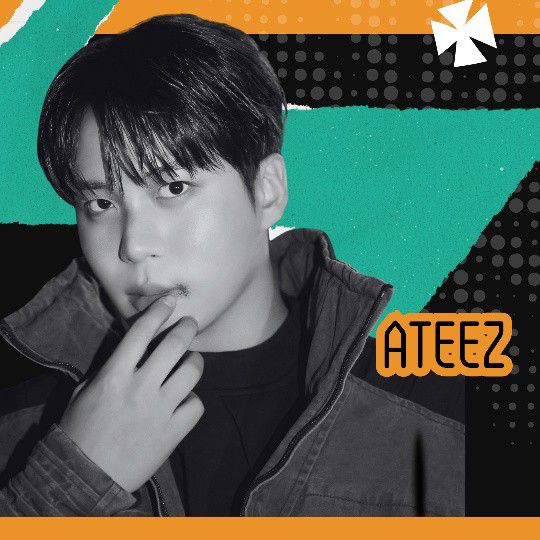 Recent activity shot of Jongho (ATEEZ)