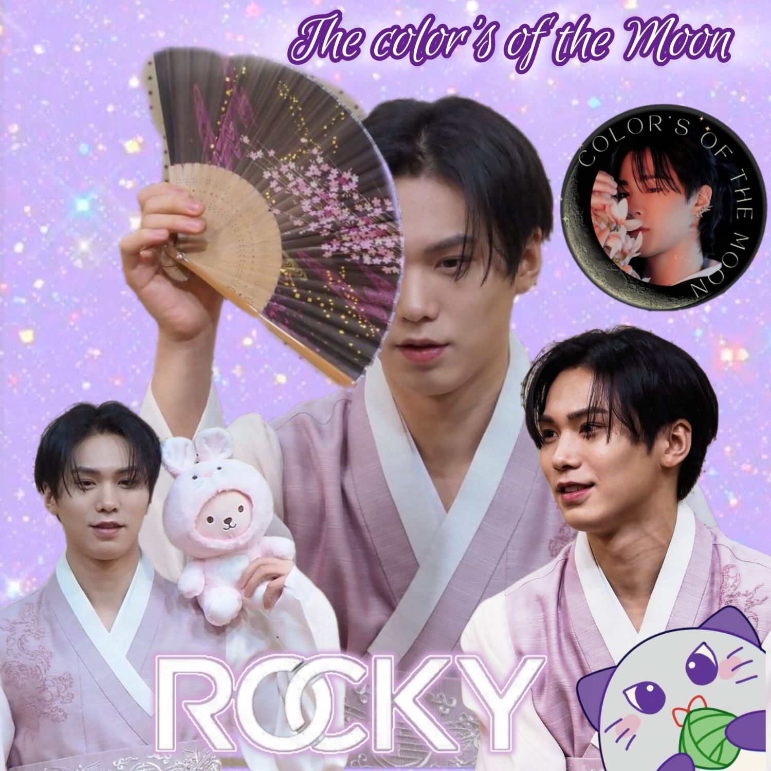 A moment captured by Rocky's fan