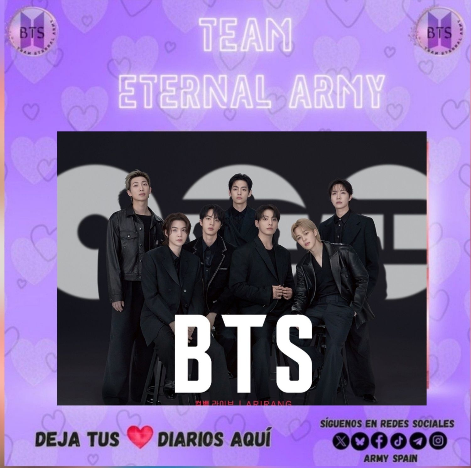 Foto aktivitas terbaru BTS