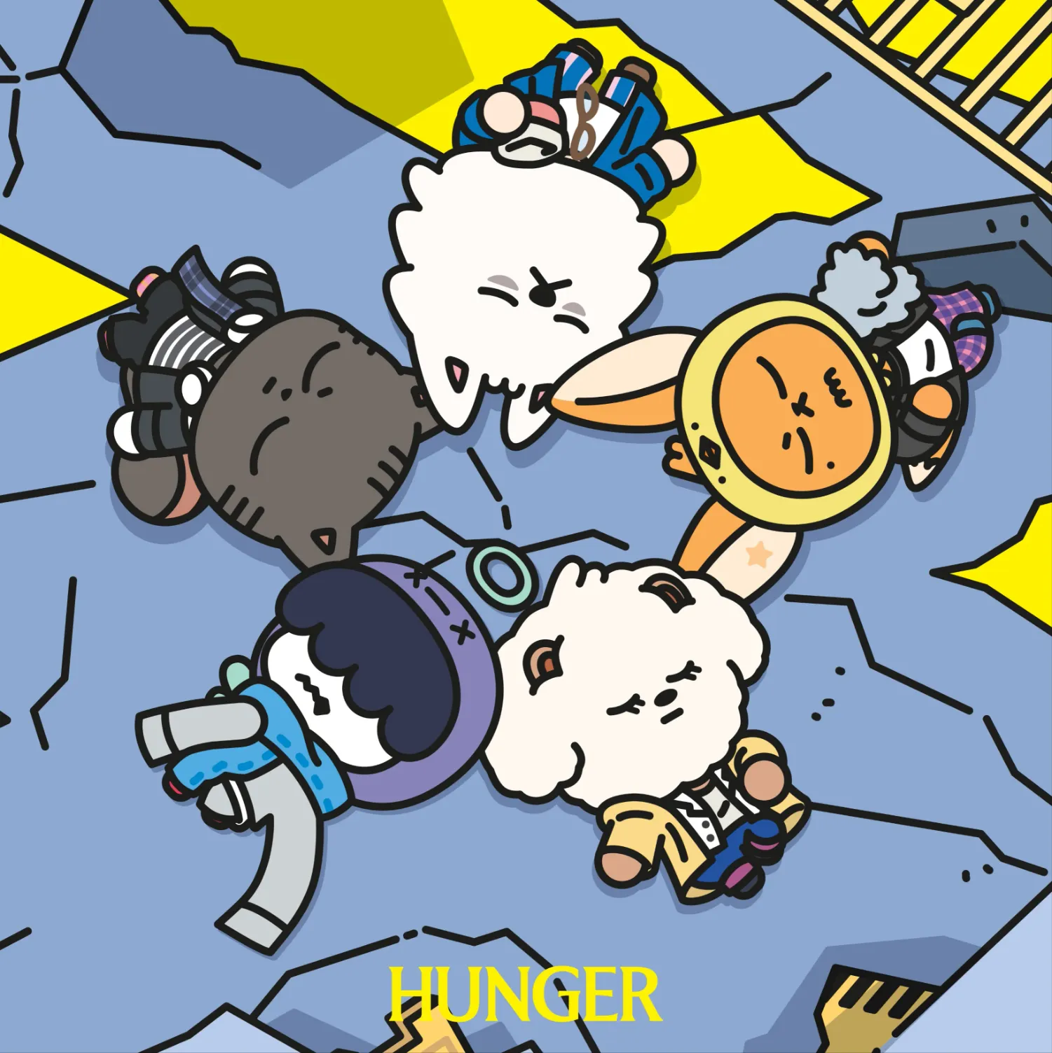 Potret di balik layar TOMORROW X TOGETHER