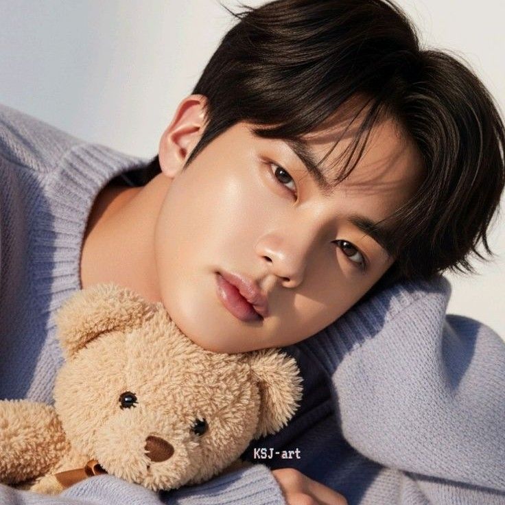 Foto aktivitas terbaru Jin (BTS)