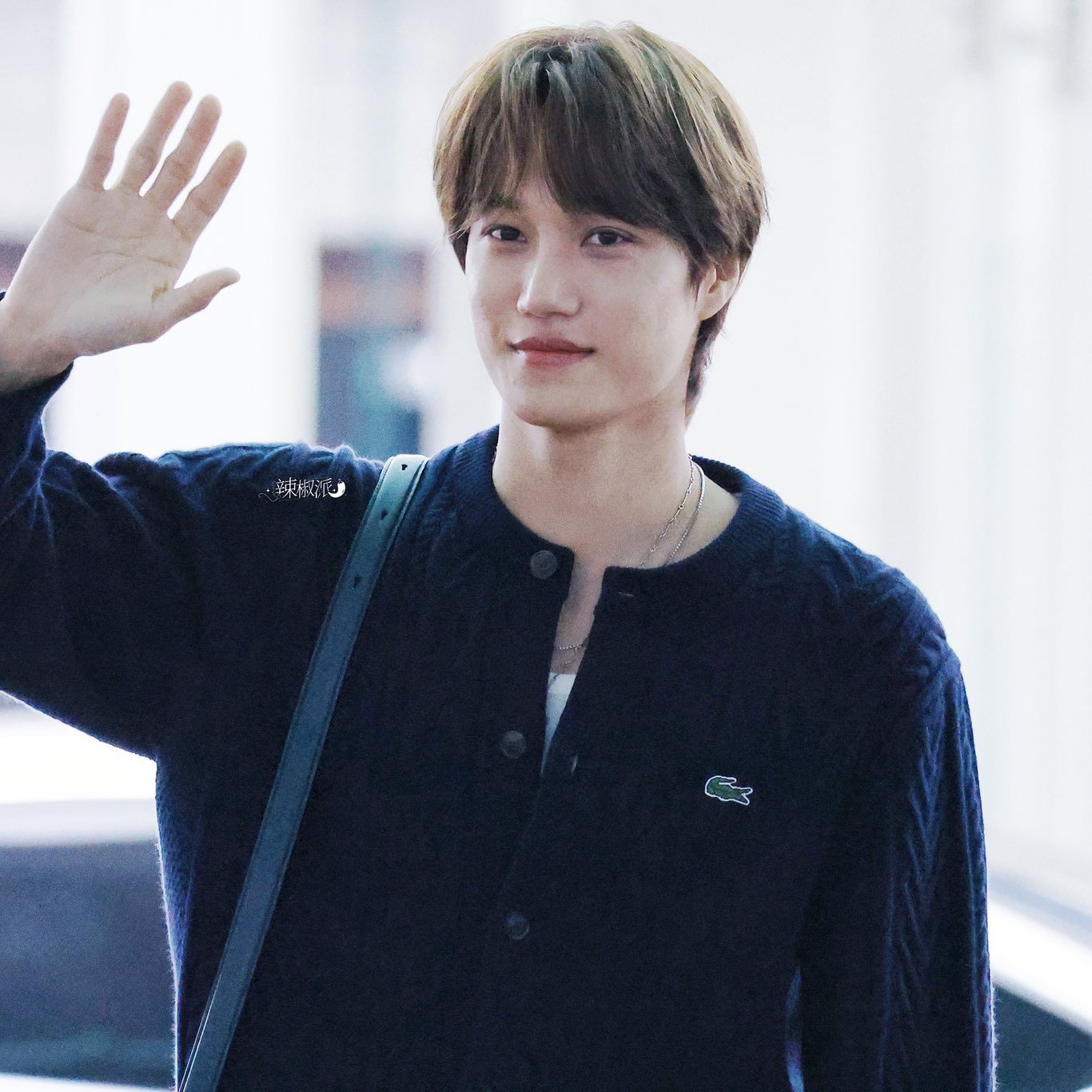 A moment captured by Kai (EXO)'s fan