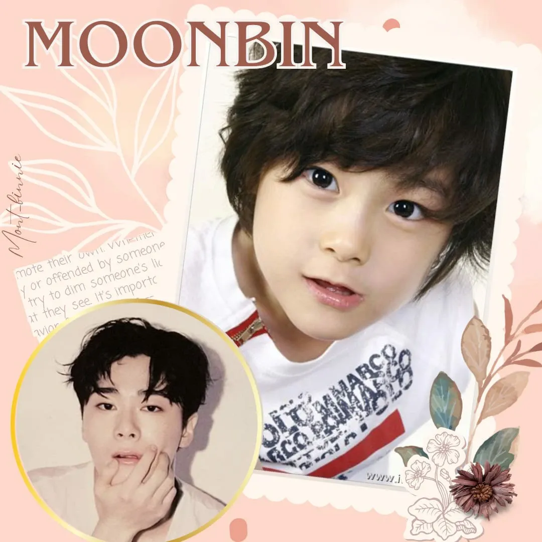 Recent activity shot of Moonbin (ASTRO)