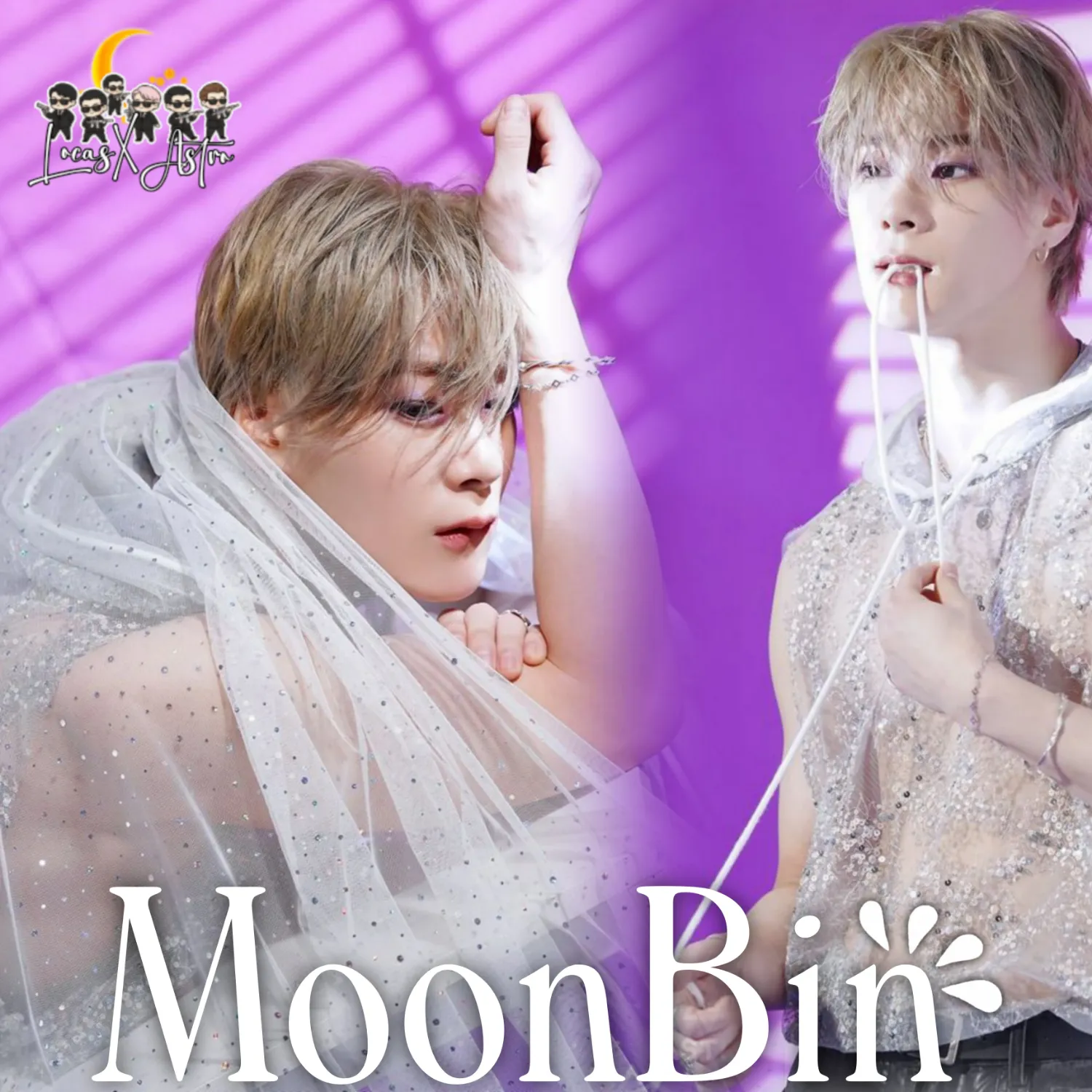 Recent activity shot of Moonbin (ASTRO)