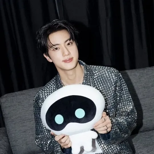 Recent activity shot of Jin (BTS)