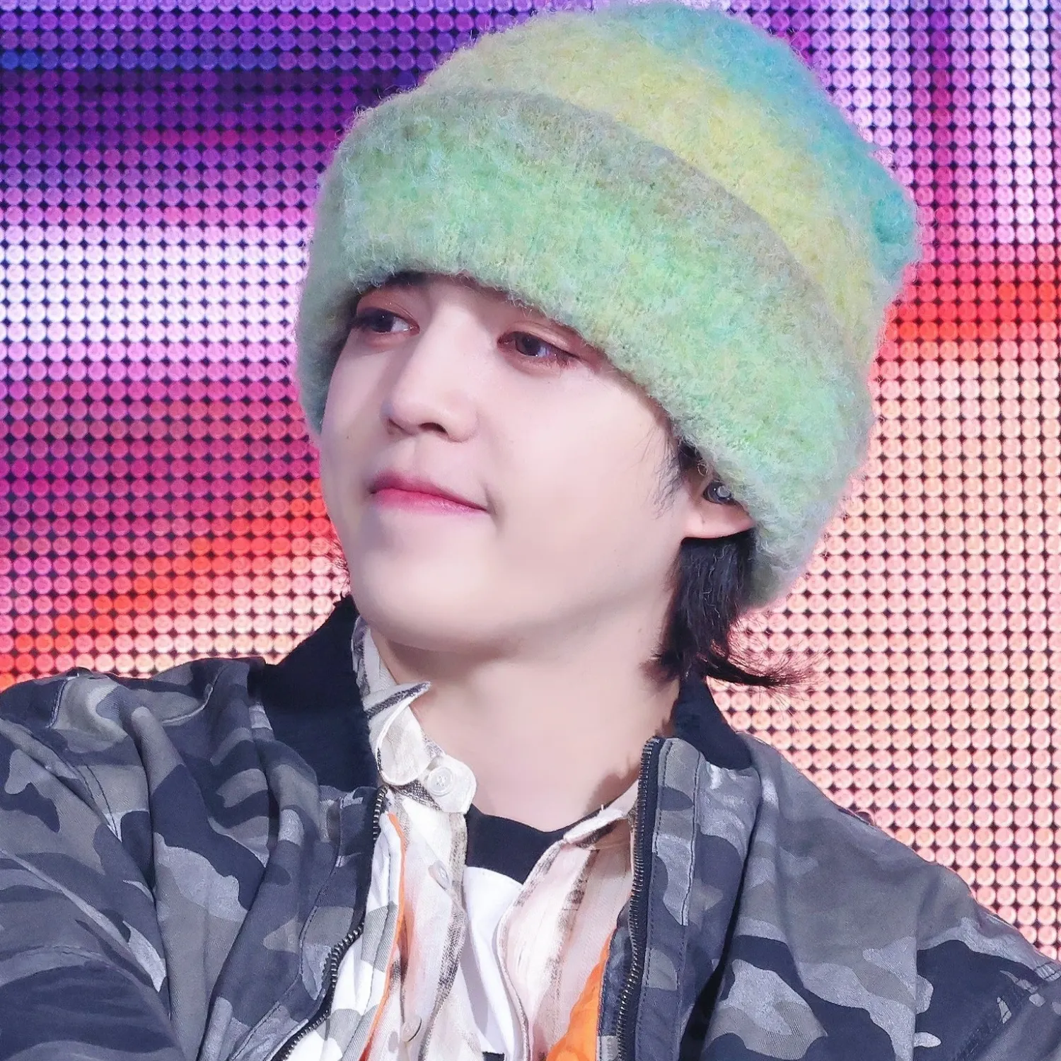 A moment captured by SEVENTEEN's fan