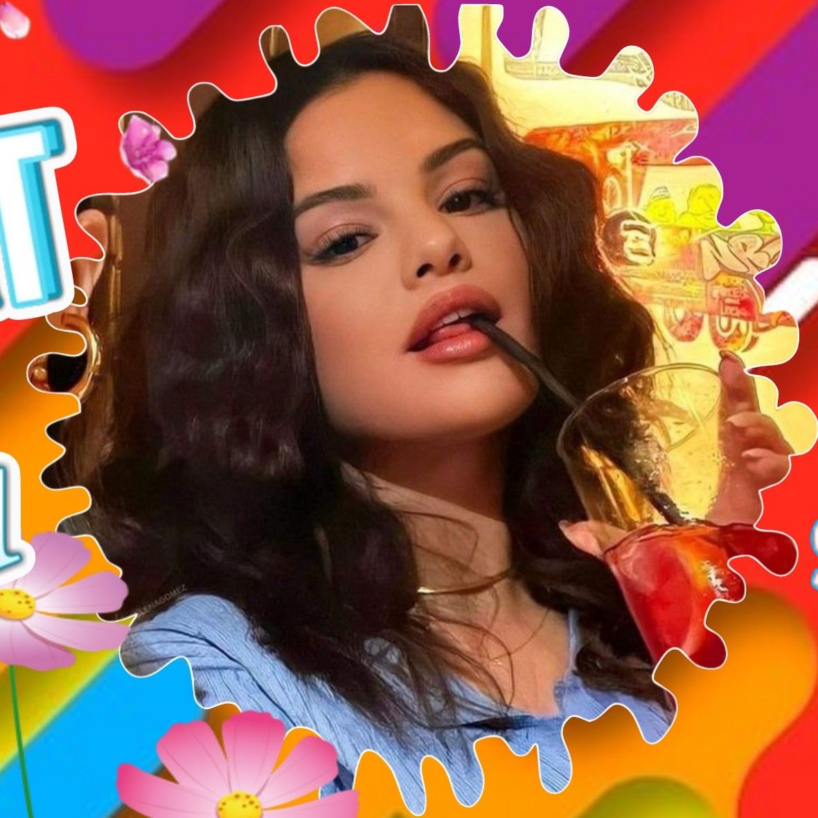 Recent activity shot of Selena Gomez