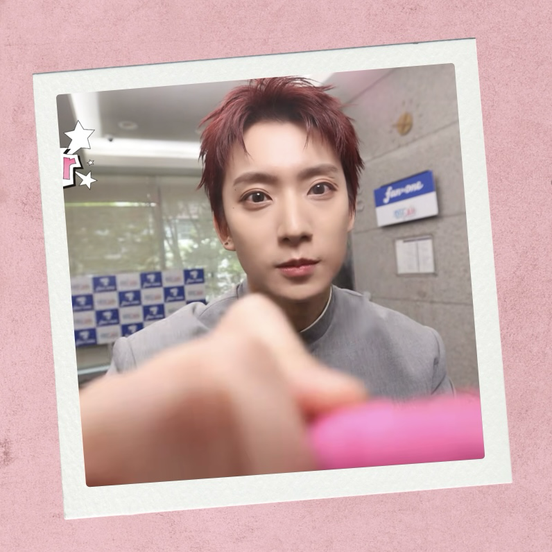 A moment captured by Gongchan (B1A4)'s fan