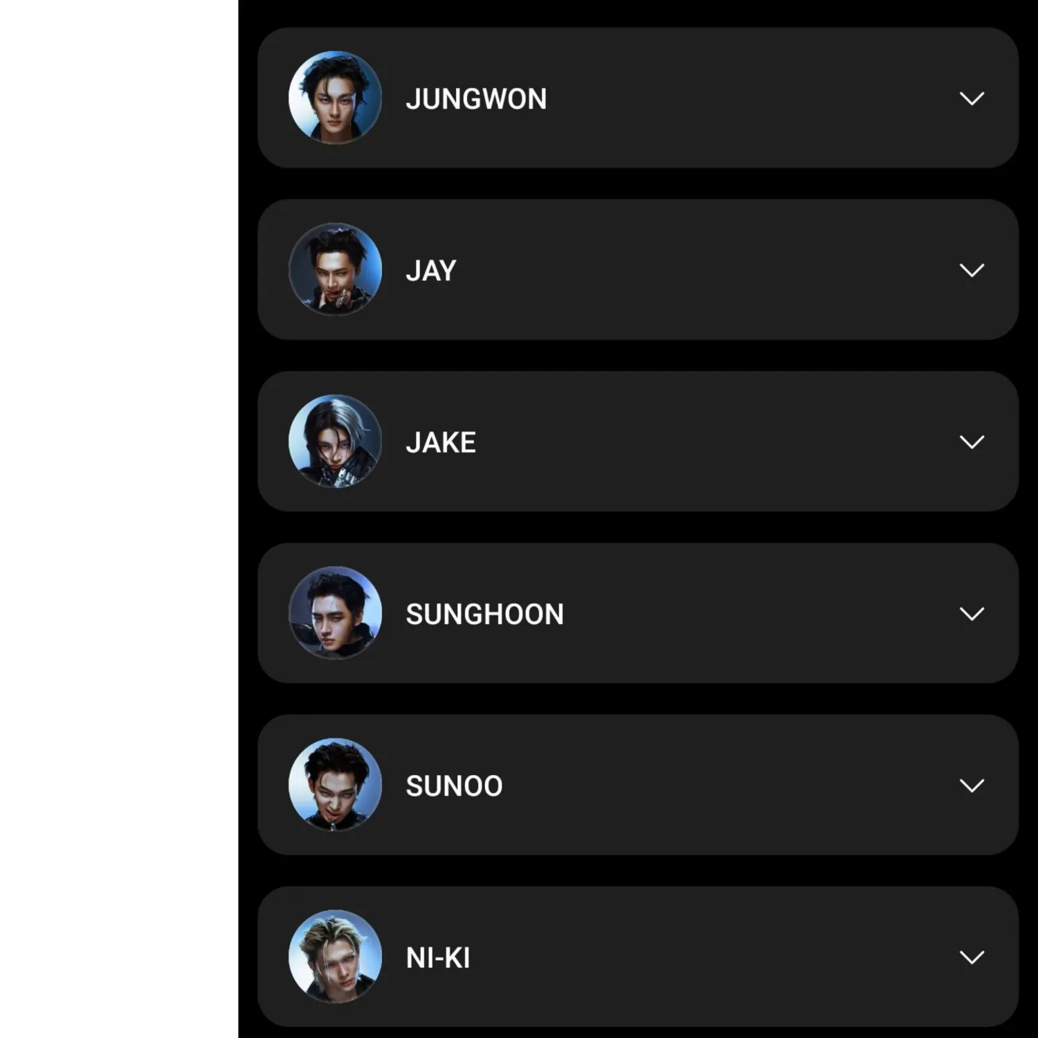 ENHYPEN의 비하인드 컷