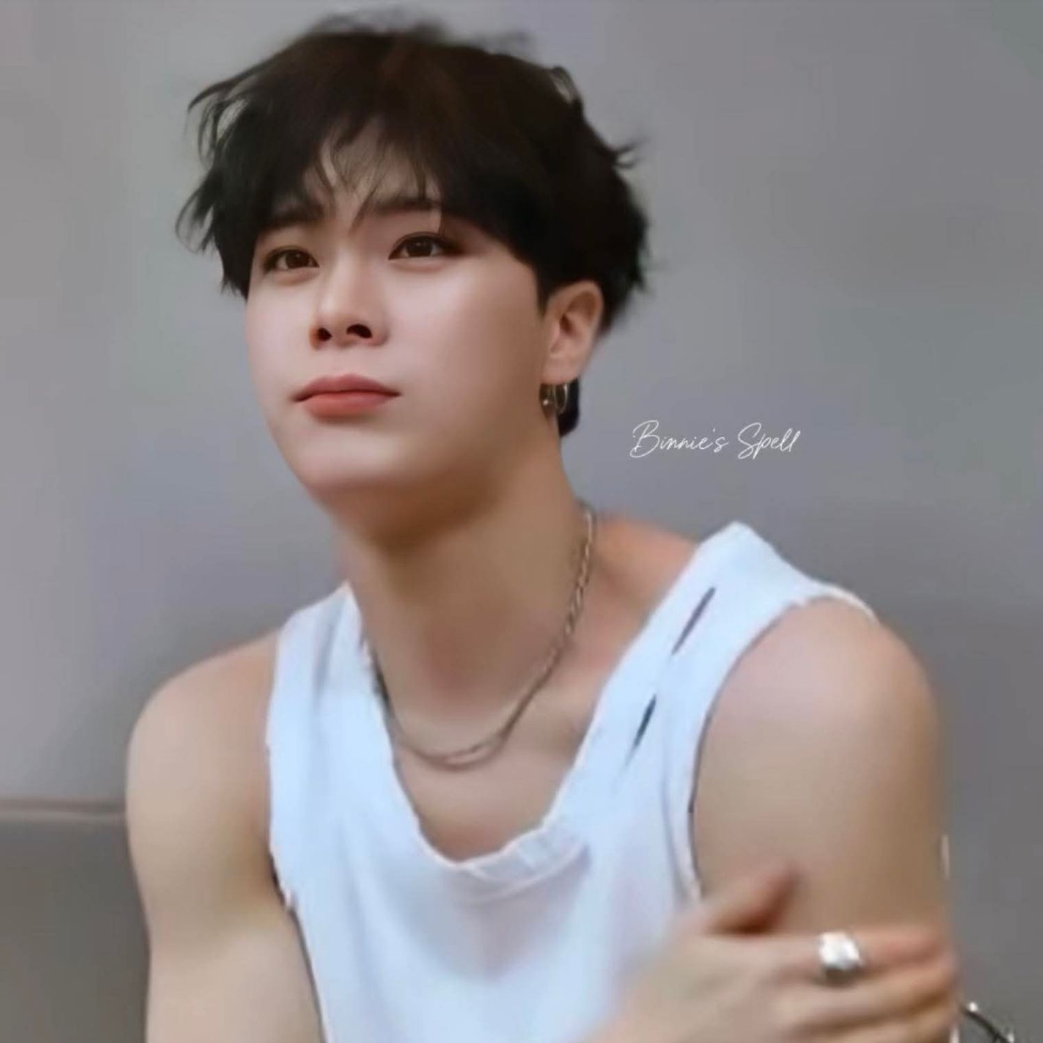 A moment captured by Moonbin (ASTRO)'s fan