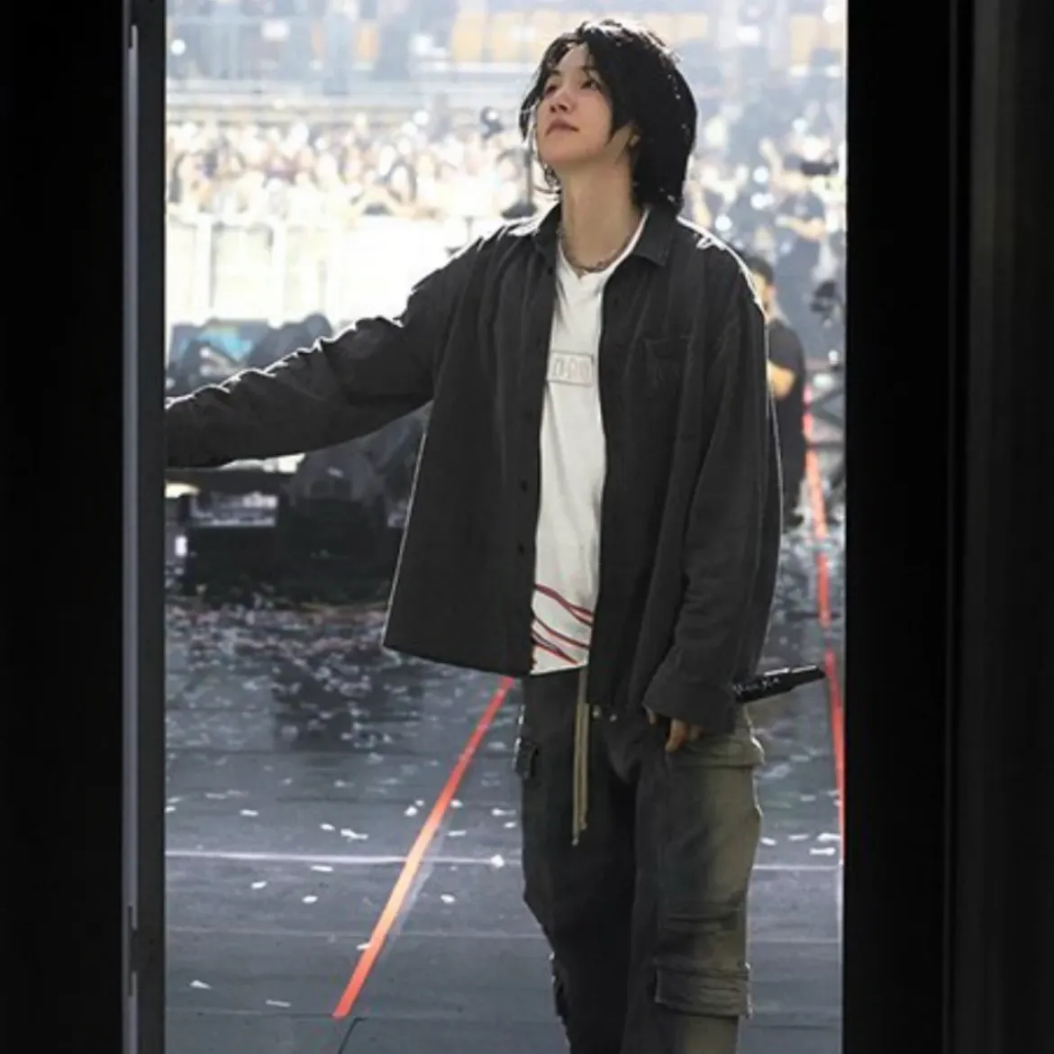 Momen yang diabadikan oleh penggemar SUGA (BTS)