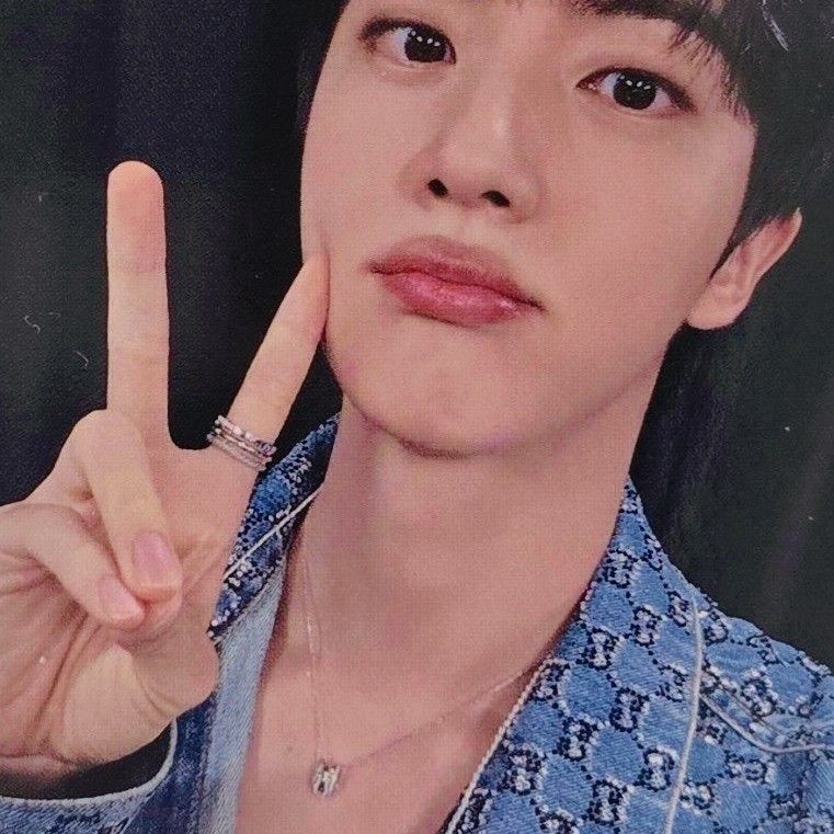 Recent activity shot of Jin (BTS)