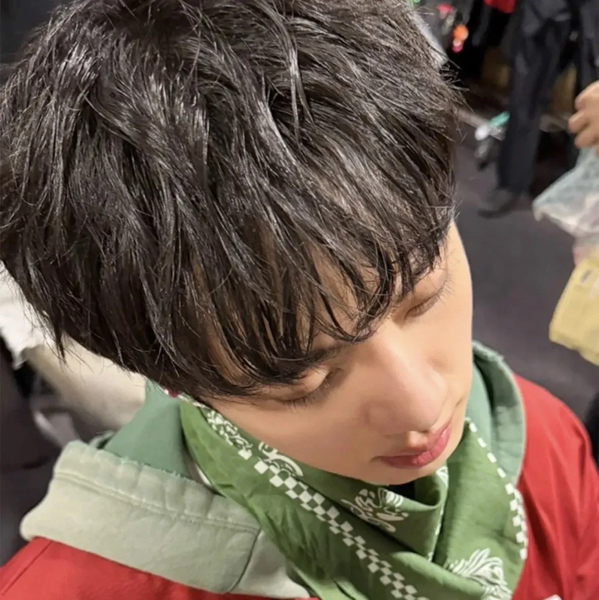 Behind-the-scenes cut of Jin (BTS)