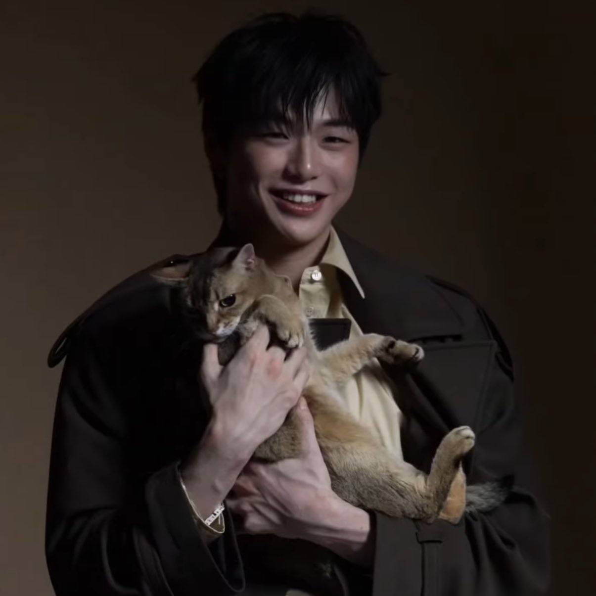 A moment captured by Kang Daniel's fan