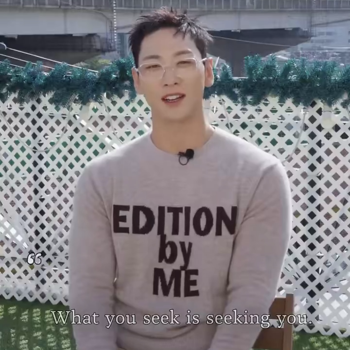 A moment captured by Baekho's fan