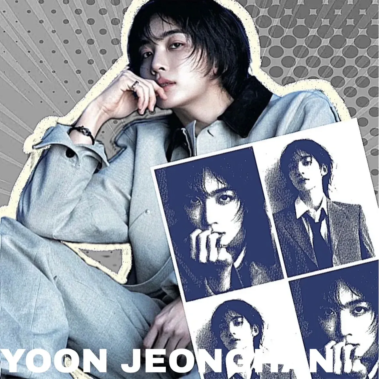 A moment captured by Jeonghan (SEVENTEEN)'s fan