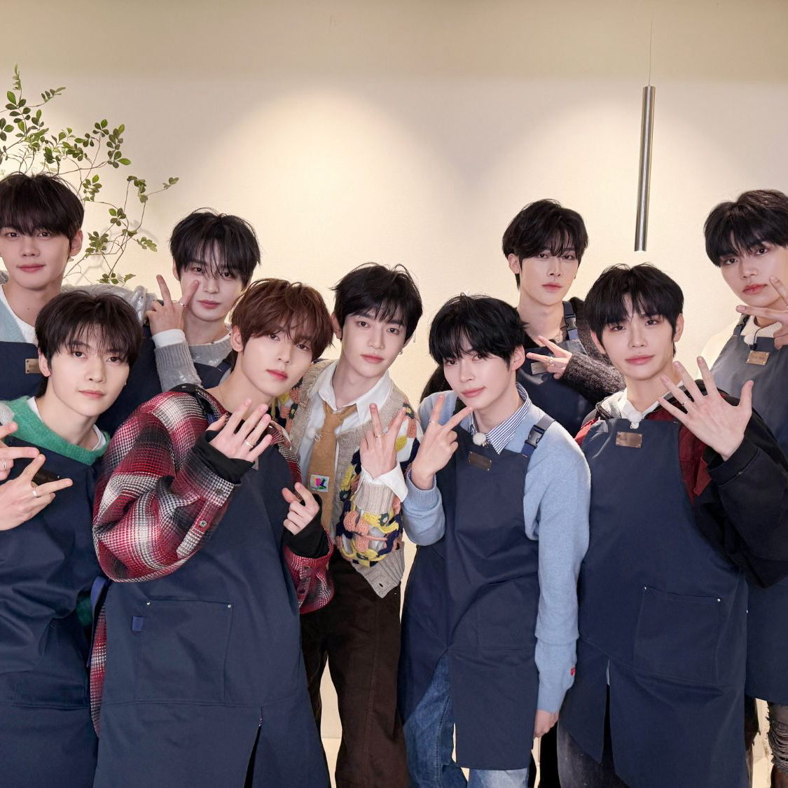 Recent activity shot of ZEROBASEONE