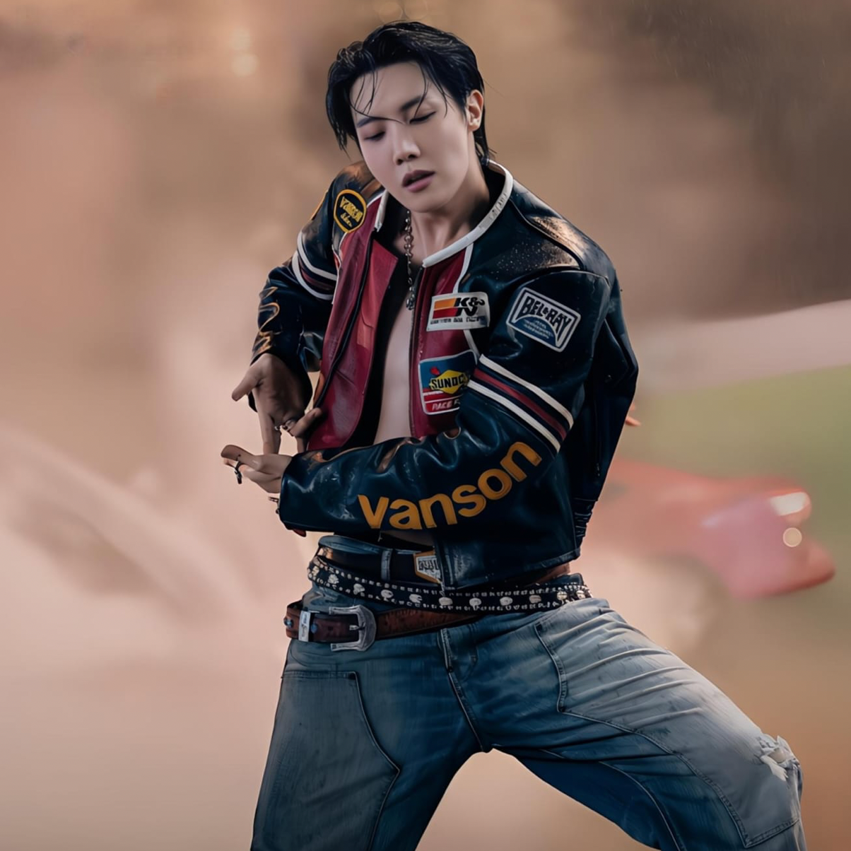 Foto aktivitas terbaru j-hope (BTS)