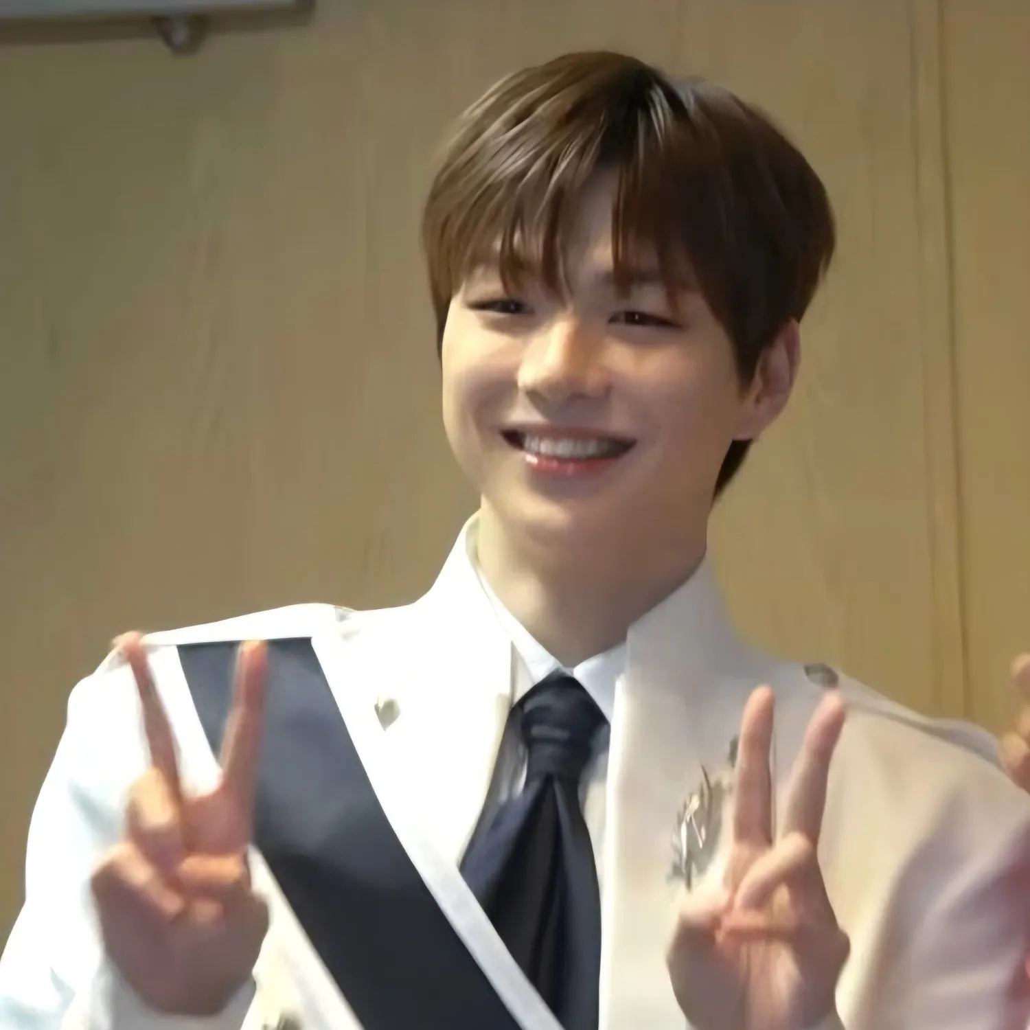 A moment captured by Kang Daniel's fan