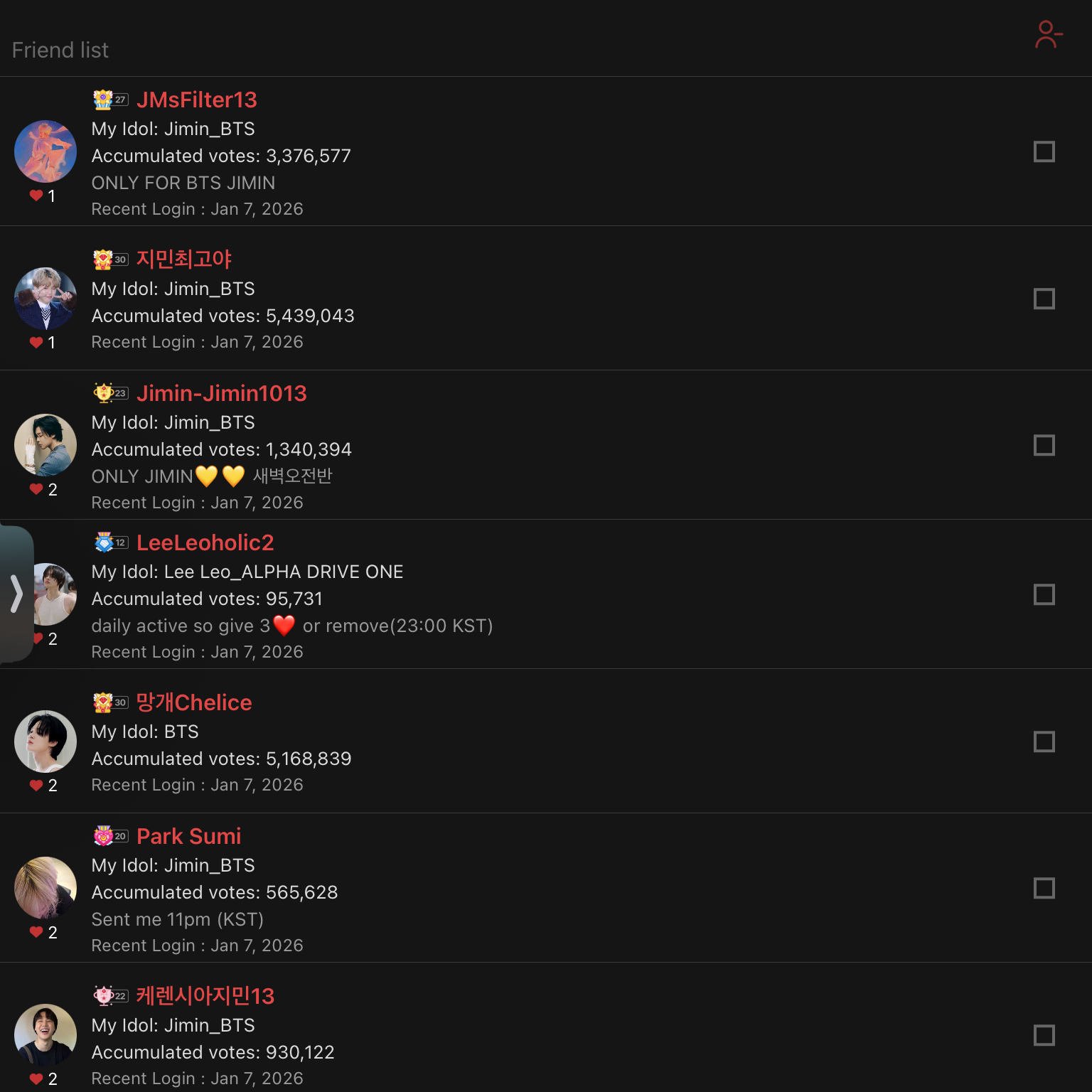 智旻 (防彈少年團)的最新照片