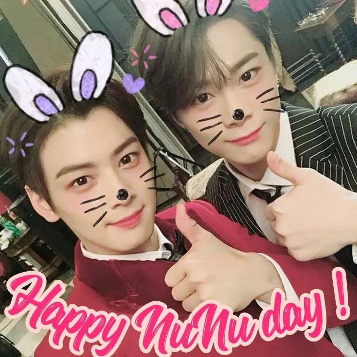 A moment captured by Moonbin (ASTRO)'s fan