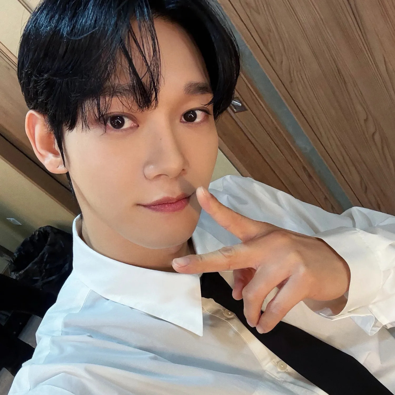 A moment captured by Chen (EXO)'s fan
