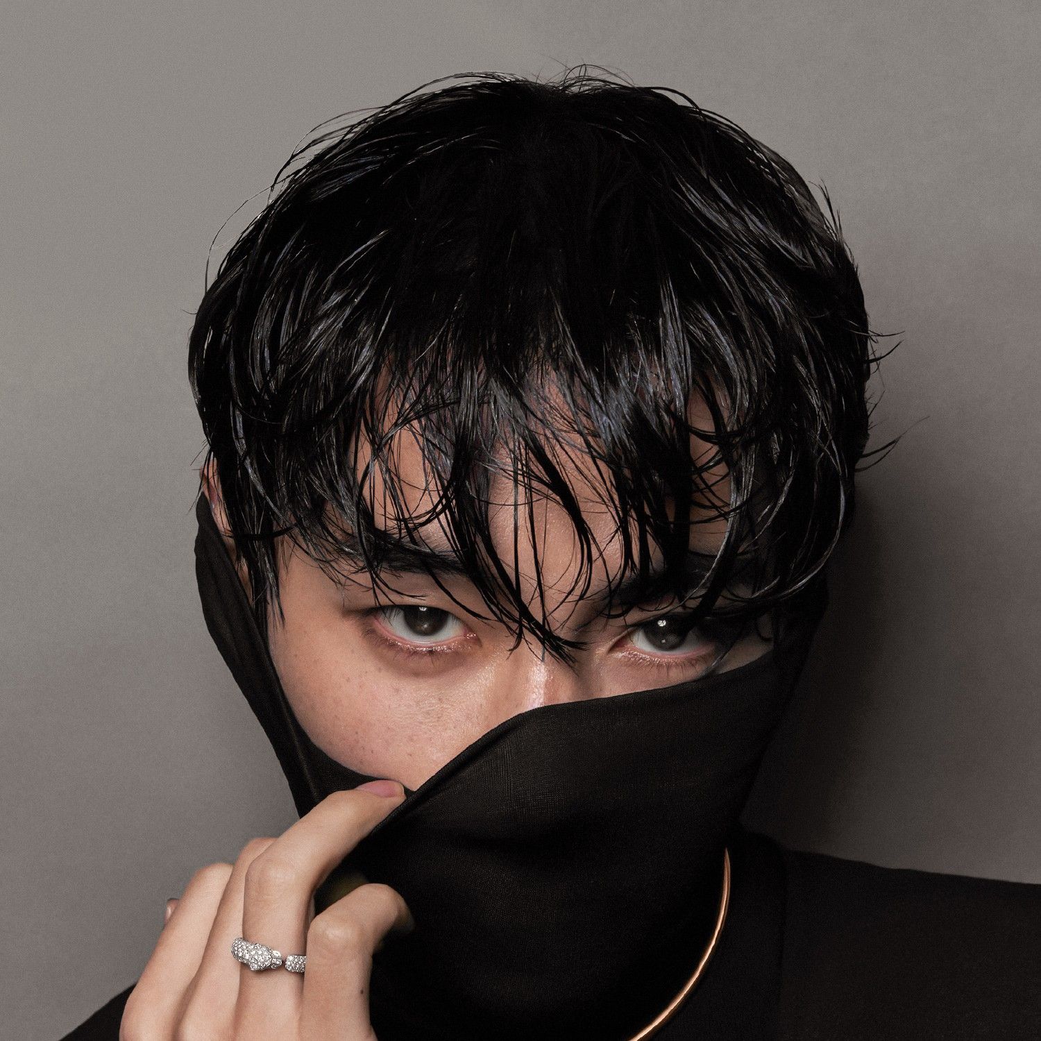 A moment captured by V (BTS)'s fan