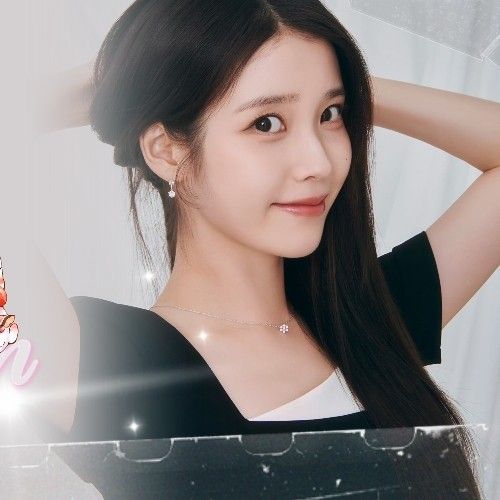 IUの舞台裏ショット