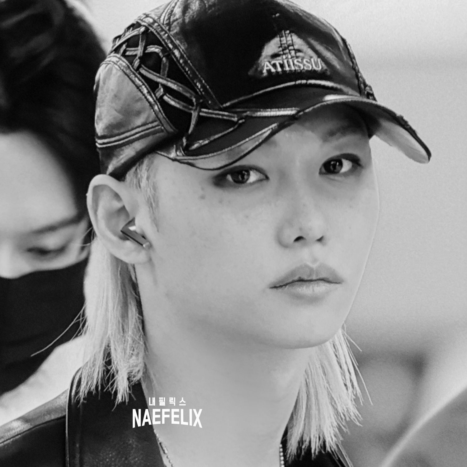 A moment captured by Felix (Stray Kids)'s fan