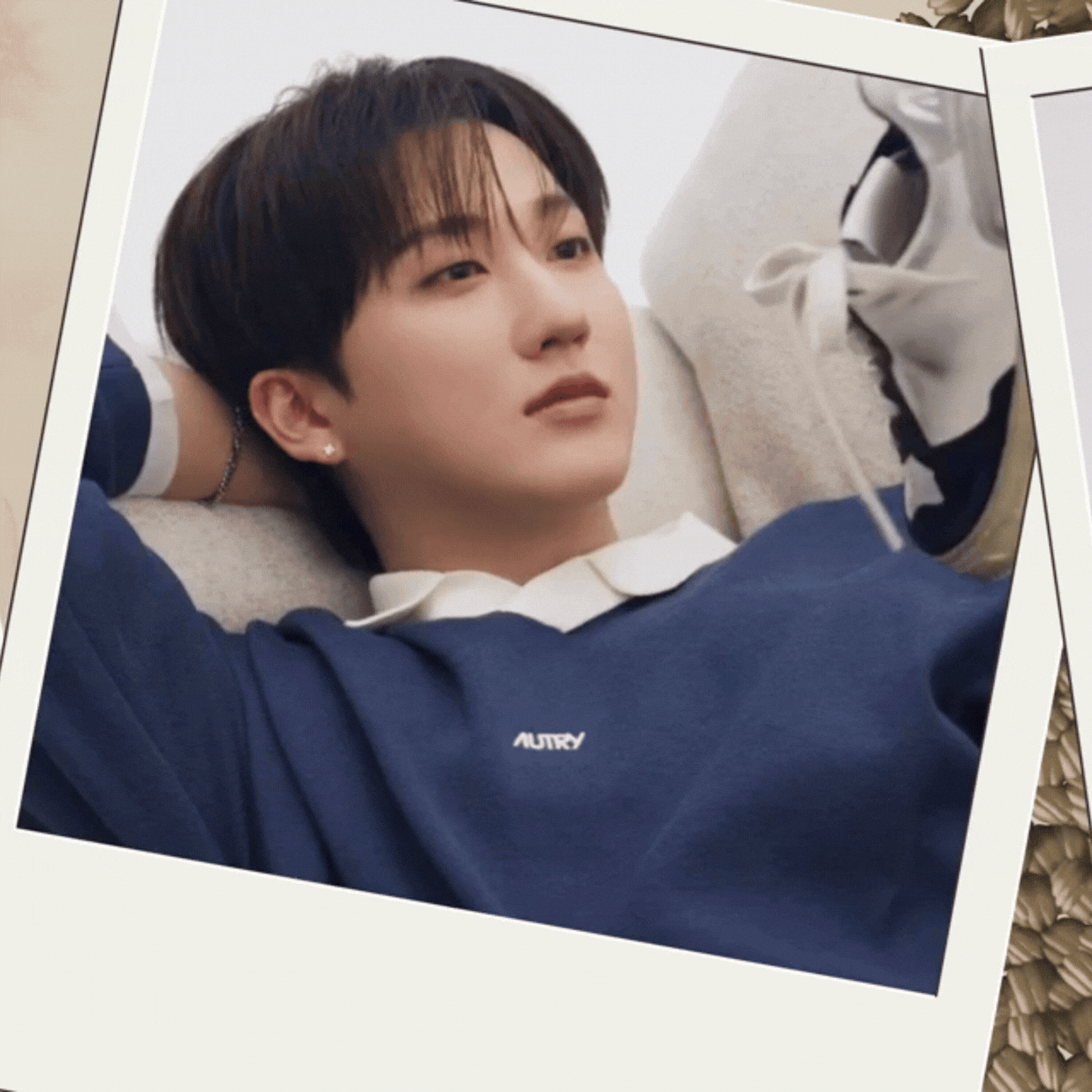 Recent activity shot of Changbin (Stray Kids)