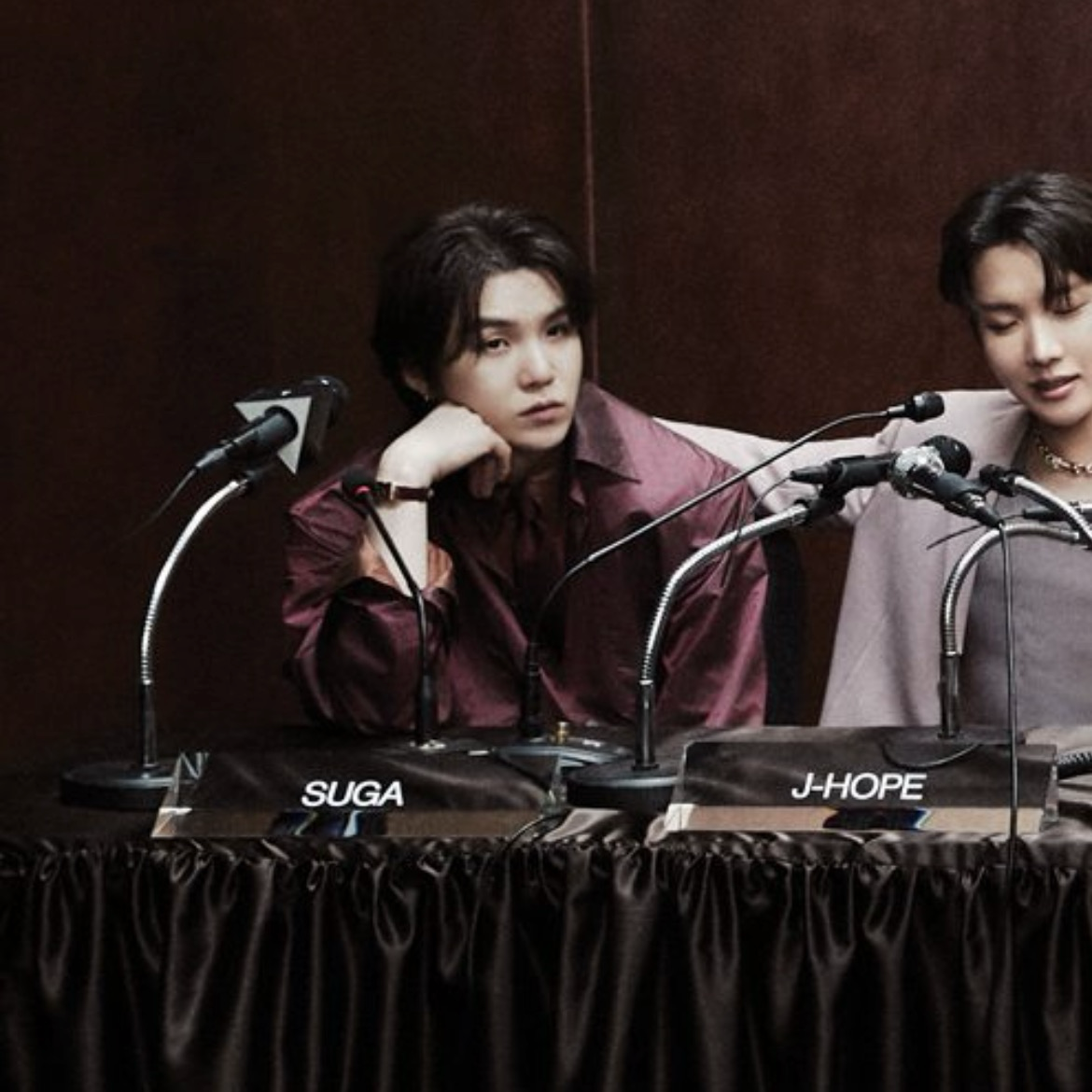 SUGA (BTS)の舞台裏ショット