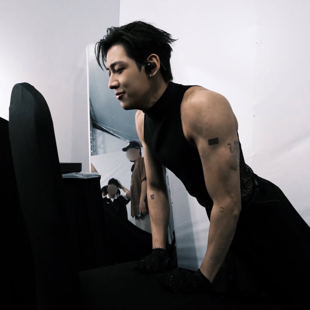 A moment captured by Bambam (GOT7)'s fan