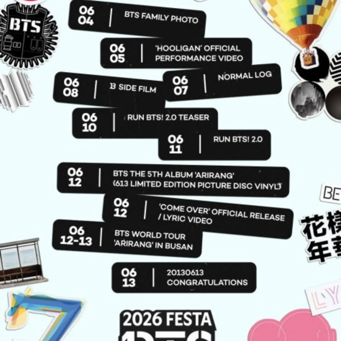Momen yang diabadikan oleh penggemar BTS