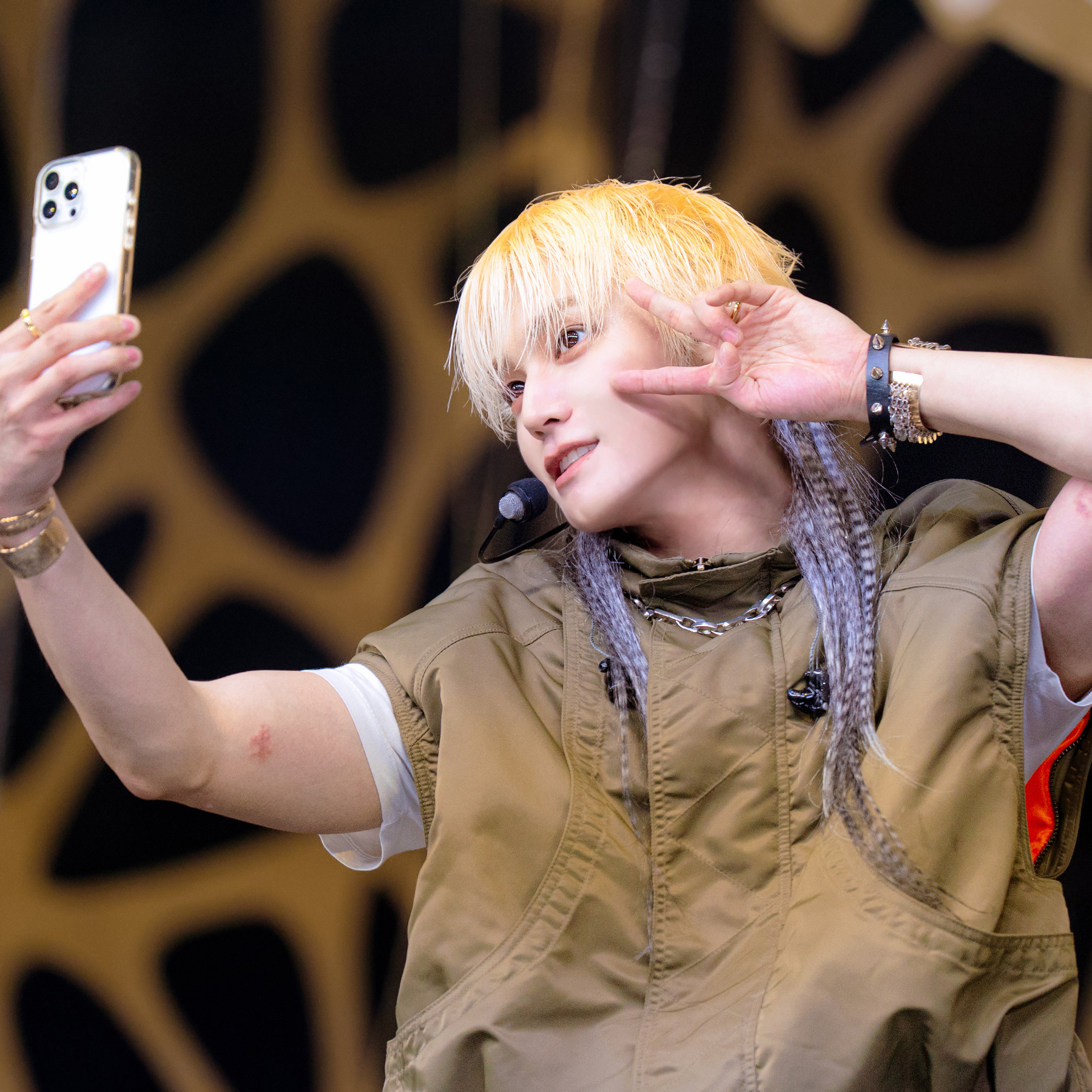 A moment captured by Taeyong (NCT 127)'s fan