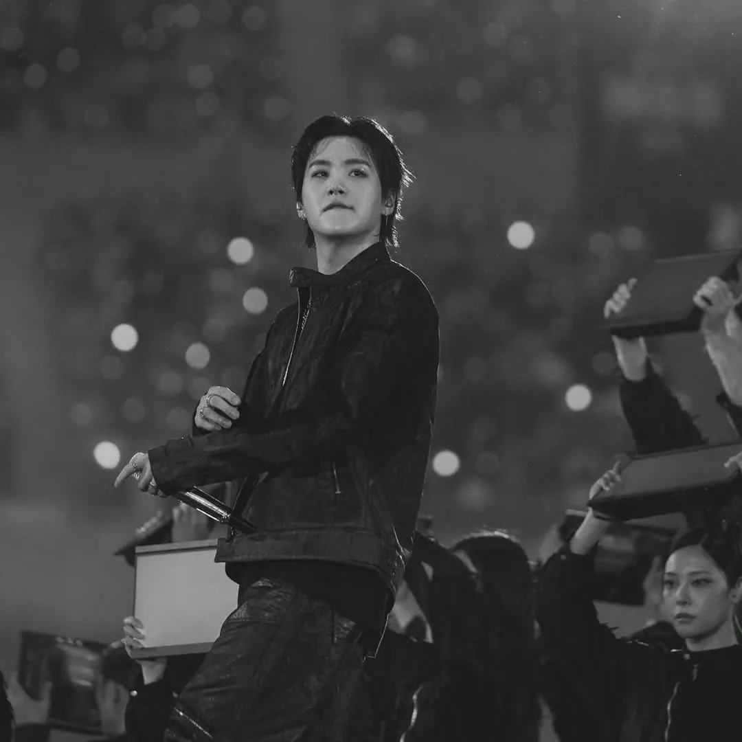 Momen yang diabadikan oleh penggemar SUGA (BTS)
