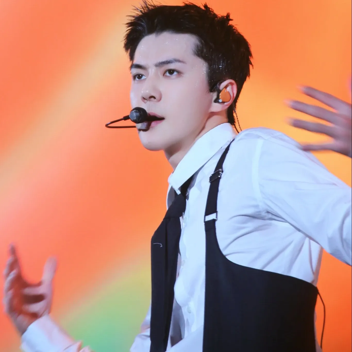 Momen yang diabadikan oleh penggemar Sehun (EXO)